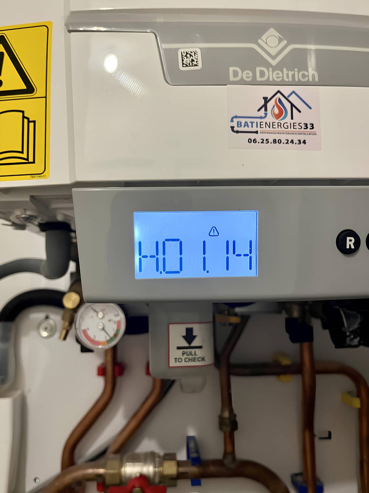 Code erreur De Dietrich