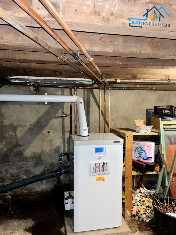 Chaudière mixte FRISQUET condensation à Pessac