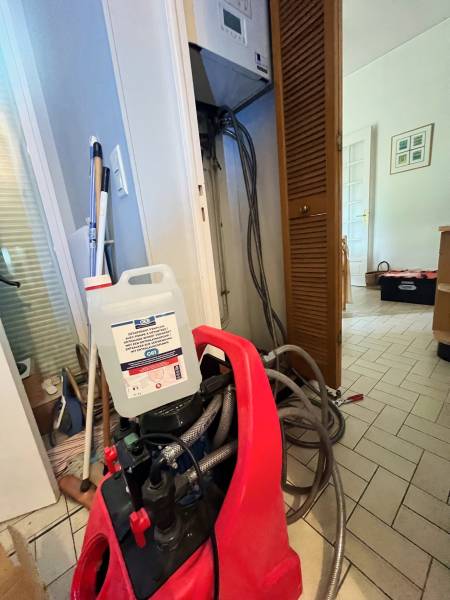 Détartrage d'une chaudière FRISQUET sur Bègles